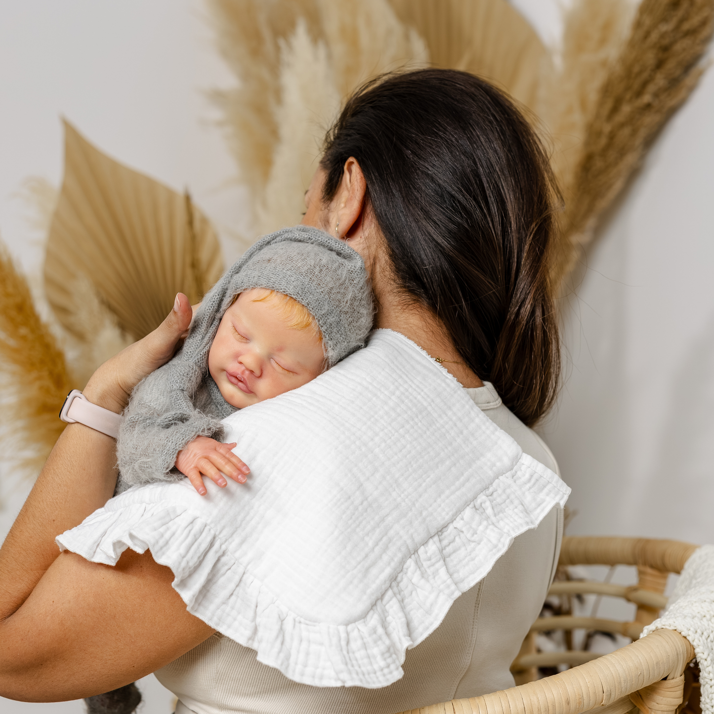 Kit Sábana Bajera + 2 Salvababas para Capazo o Minicuna - Lo esencial para su nidito (sin complicarte la vida)