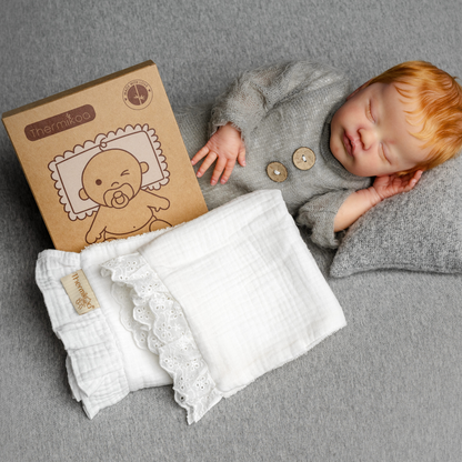 Pack de 2 Salvababas para Capazo y Cuna con Tira Bordada - Protección con ese toque especial