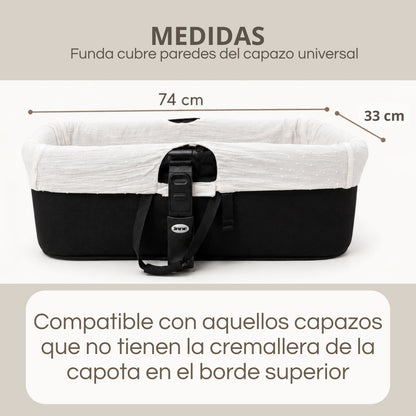 Cubre Capazo de Plumeti | Protege el Interior con un Acabado Delicado