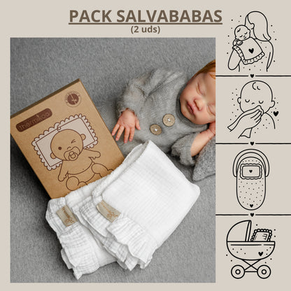 Set Completo para Capazo: Cubre Capazo + Bajera + 2 Salvababas | Todo a Juego y Protegido