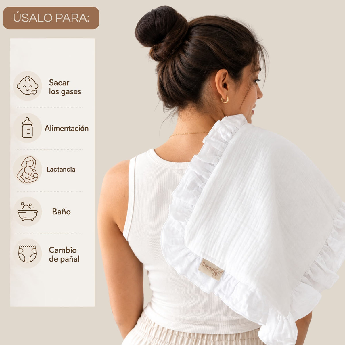 Salvababas XL Multiusos para Capazo | Más Cobertura Donde Más se Moja y Mancha