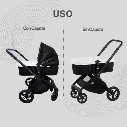 Funda Capazo Universal Piqué Waffle - Efecto capazo nuevo en un momento