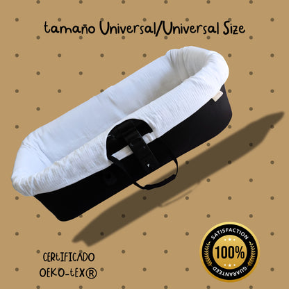 Funda Cubre Paredes de Capazo Universal - Porque su nidito merece ser mimoso por dentro