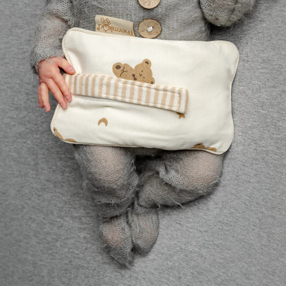 Cinturón Anticólicos con Saquito de Semillas Ositos con Olor - Ese abrazo calentito que reconforta la barriguita