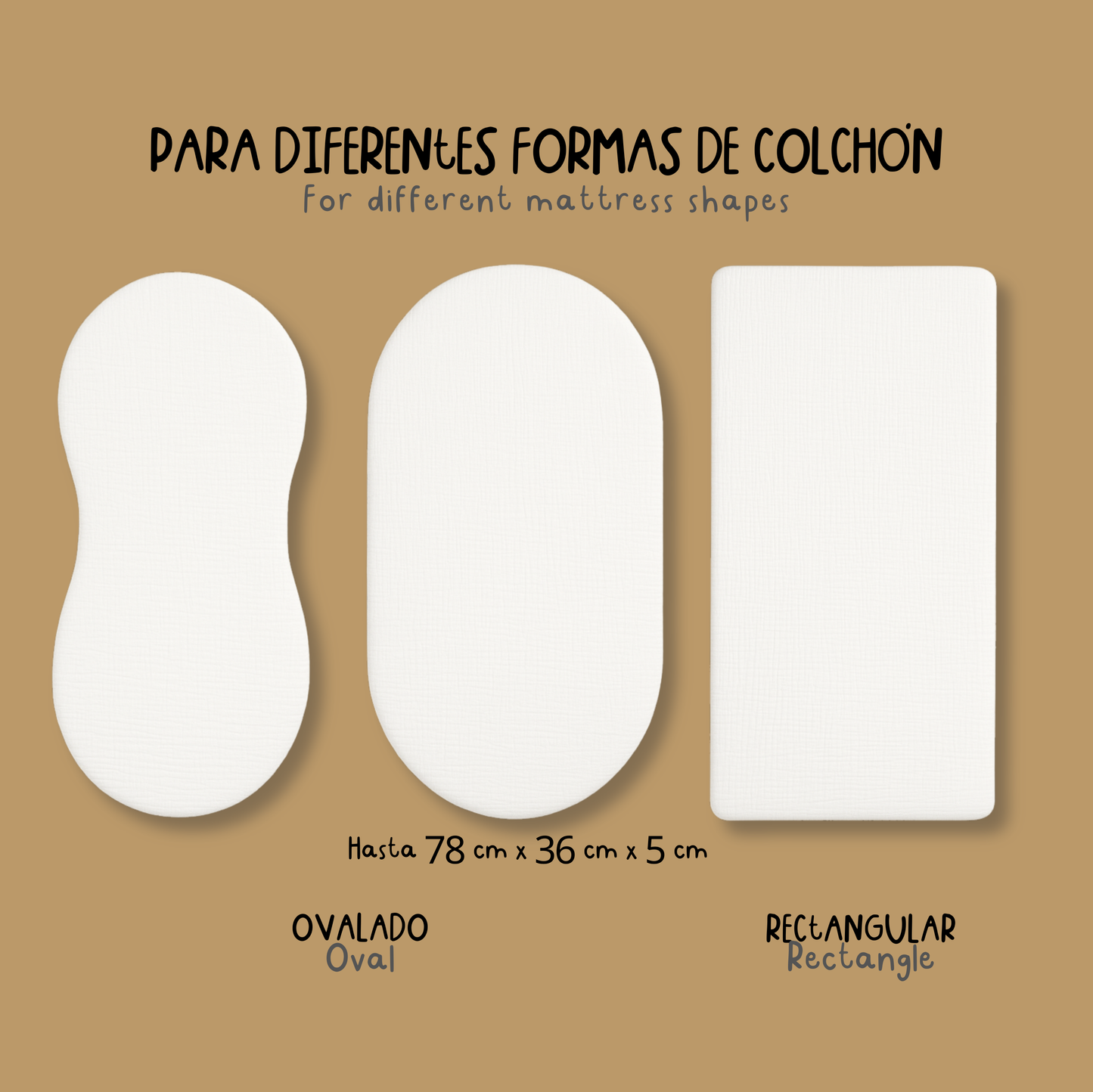 Kit Sábana Bajera + 2 Salvababas para Capazo o Minicuna - Lo esencial para su nidito (sin complicarte la vida)