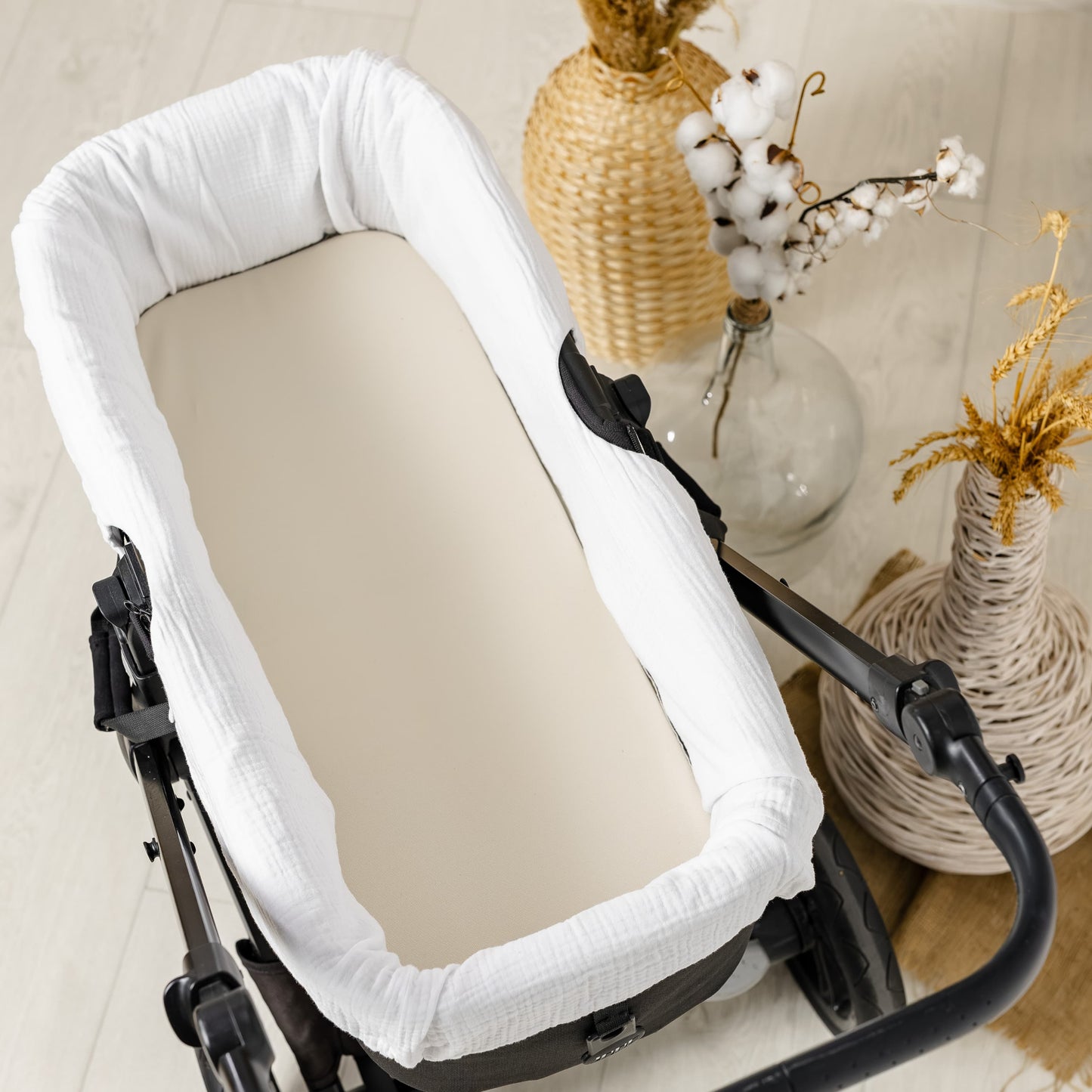 Funda Cubre Paredes de Capazo Universal - Porque su nidito merece ser mimoso por dentro