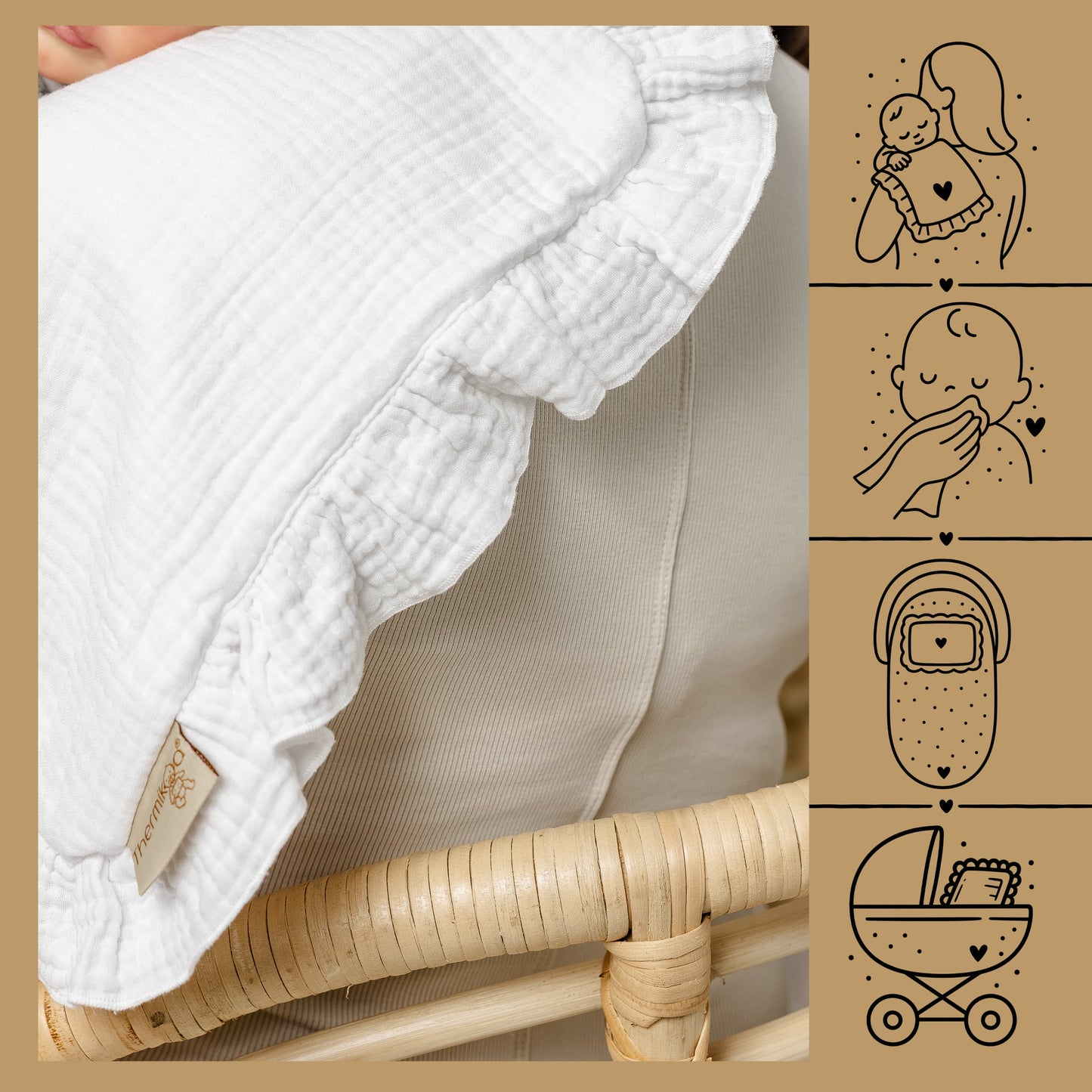 Pack de 2 Salvababas para Capazo y Cuna - Porque las Babitas no Avisan