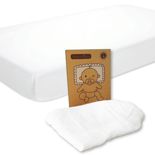 Sábana Bajera para Capazo | Muselina Suave para su Descanso
