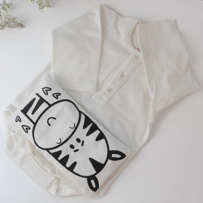 Saquito Térmico de Semillas para Bebés - Ese calorcito que reconforta como un abrazo (Cebra)