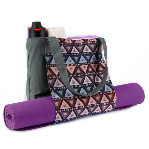 Bolsa de Tote Yoga | Esterilla, Botella y Tus Cosas en un Solo Sitio