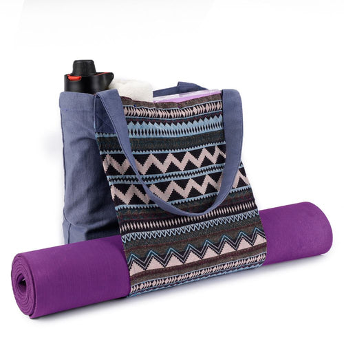 Bolsa de Tote Yoga | Esterilla, Botella y Tus Cosas en un Solo Sitio